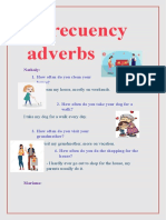 Frecuency Adverbs