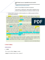 12E EJERCICIO Cohesión Conectores Referentes TRABAJO