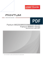 Pantum M6200 M6500 M6550 M6600 MS6000 Series User Guide en V1 5