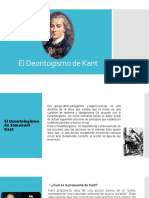 El Deontogismo de Kant