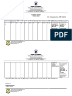 Posttest Result Template