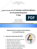 Optimización de La Terapia ATB en Paciente Grave