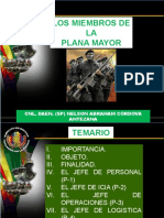 B Miembros de La Plana Mayor