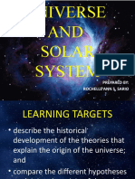 TOPIC 1 Universe and Solar System