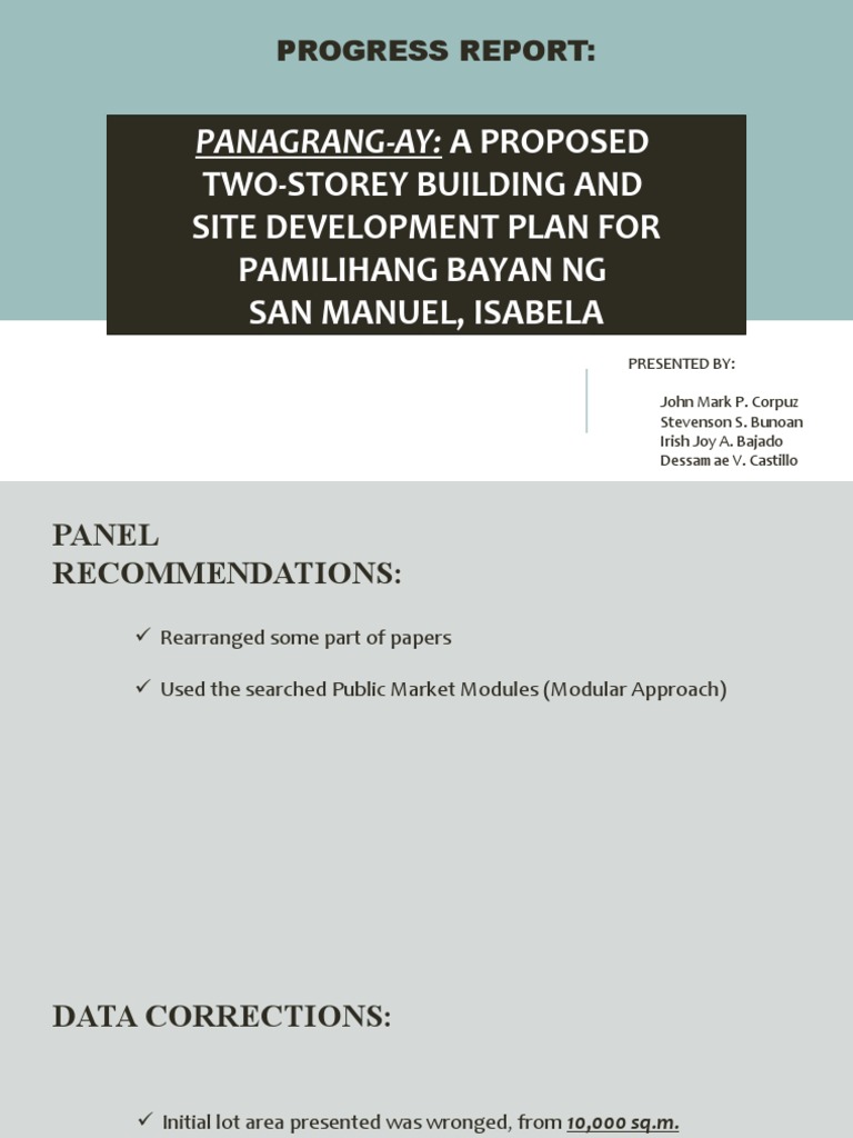 Progress Report | PDF