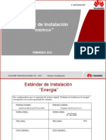 Estándar de Instalación - ENERGIAv1.3 AC