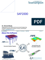 SAP2000 Structural Analysis Software Workshop
