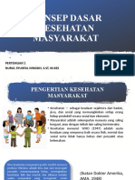 Konsep Dasar Kesehatan Masyarakat 1