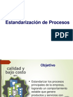 7 Estandarizacion de Procesos