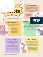 Documento Monografia Del Ajolote Ilustrado Colores Pastel