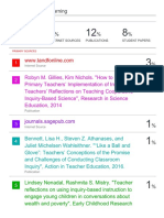 SLR Inquiry Based Learning Report