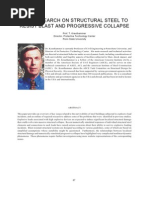 Download Aisc Research on Structural Steel to Resist Blast and Progressive Collapse by FourHorsemen SN60043357 doc pdf