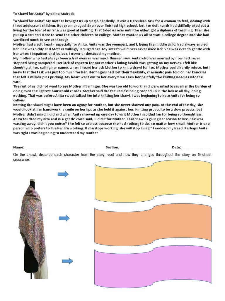 A Shawl For Anita PDF