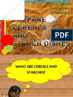 Creals and Starch