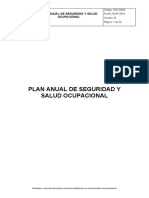 SO-D002 Plan Anual de Seguridad y Salud Ocupacional