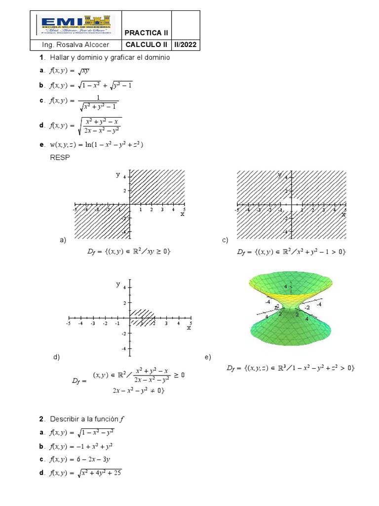 Prac 2 II Emi | PDF | Matemática Elemental | Geometria clasica