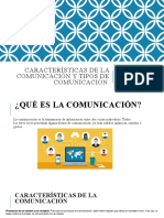 Características de La Comunicación y Tipos de Comunicación - 083144