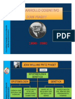 Teoría del desarrollo cognitivo de Jean Piaget