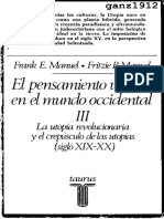 MANUEL, FRANK & FRITZIE - El Pensamiento Utópico en el Mundo Occidental (t. III) (OCR) [por Ganz1912]