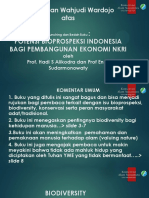 Wajudi Bedah Buku Bioprospeksi