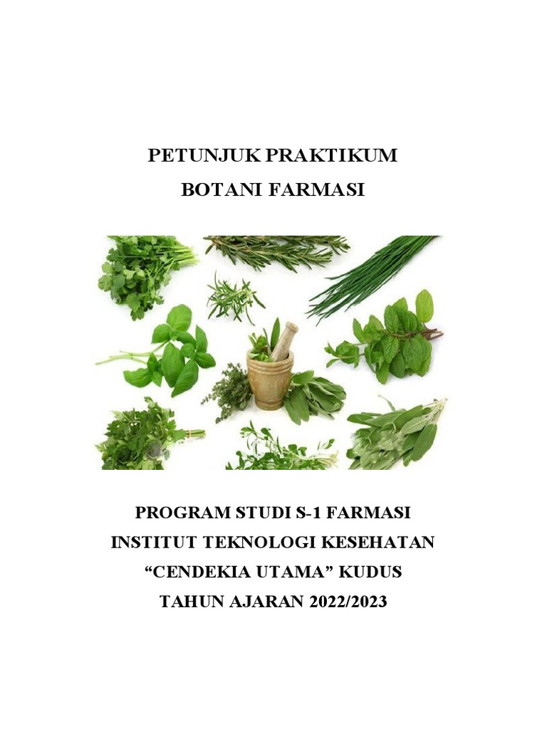 Praktikum Morfologi Daun Farmasi | PDF | Sains & Matematika