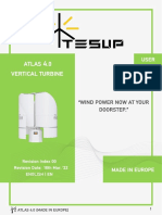 Atlas 4.0 User Manual: Vertical Turbine Wind Power