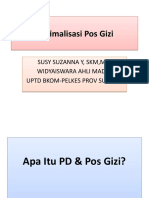 Optimalisasi Pos Gizi