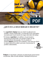 Seguridad e Higiene Laboral - Induccion Hombre Nuevo