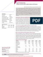 Aarti Industries _Initiating Coverage_Axis Capital_220922