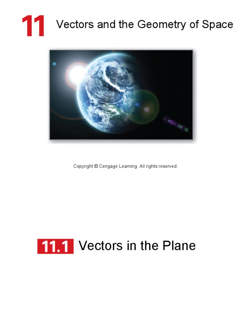 Vectors and Geometry of Space | PDF | Euclidean Vector | Vector Space