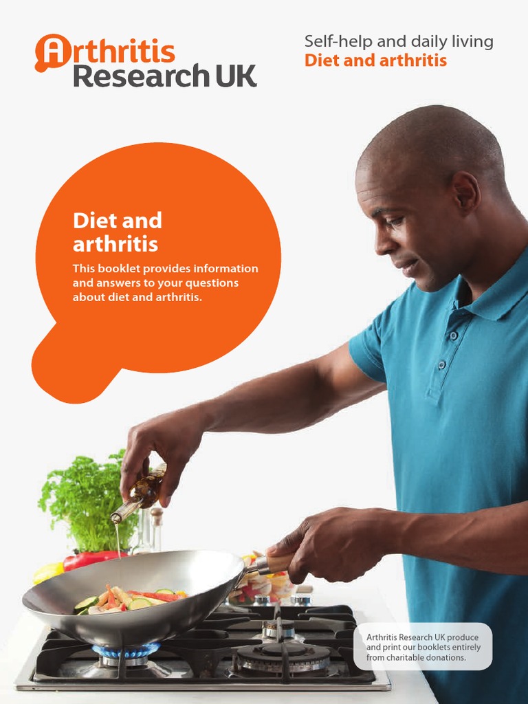 Diet and Arthritis Information Booklet PDF Fish Oil Cooking Oil