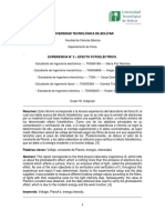 Efecto fotoeléctrico laboratorio comprobación