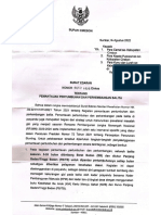 Surat Edaran Pemantauan Pertumbuhan Dan Perkembangan Balita