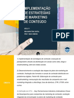 Implementação de Estratégias de Marketing de Conteúdo