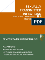 Sexually Transmitted Infections: Mata Kuliah: Kesehatan Reproduksi