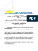 Cauzele Şi Manifestarea Dezadăptării Şcolare CECAN STELA