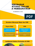 Perubahan Struktural Dalam Proses Pembangunan