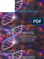 Gene Therapy Aspects