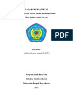 Lembar Kegiatan Praktikum Analisis Zat Gizi-Kadar Air Dan Protein - Yudi Saosa - 21120071 - Rev