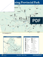E C Manning Provincial Park hiking trails map