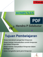 Presentasi Himpunan Matematika