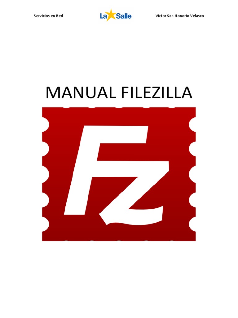 Manual FTP Filezilla PDF Protocolo de transferencia de archivos