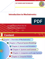 Chapter 1 Introduction To Mechatronic