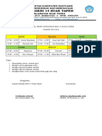 Jadwal Piket Guru