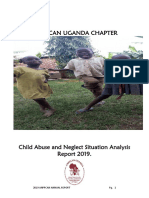 ANPPCAN Stuational Analysis of Child Abuse Neglect in Uganda 2019