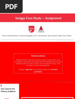 DM - MICA - SwiggyCaseStudy - Assignment - Karishma Dasgupta, Arun P. Nair, Apeksha Yadav, Mukesh Tripathi, Riya Chawla