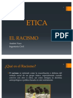 Etica y Racismo