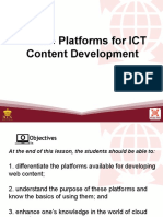 L7 Online Platforms for ICT Content Development Copy