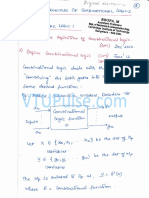 15EC33 - Digital Electronics - Module 1