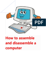 How To Assemble and Disassemble A Computer IT Assingment 1